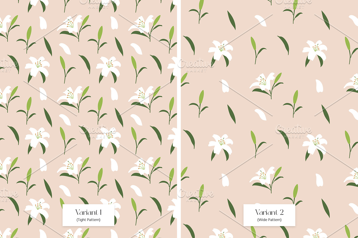 Floral Pattern vol. 1 - Pattern 5, a Pattern Graphic by Walter Luckett Designs (Photo 2 of 4)