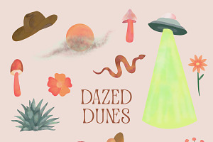 Dazed Dunes, an Illustration by Cosmic Sinkhole