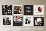 Retro Instagram Template | Canva, a Social Media Template by Bonumo (Thumbnail 5 of 13)