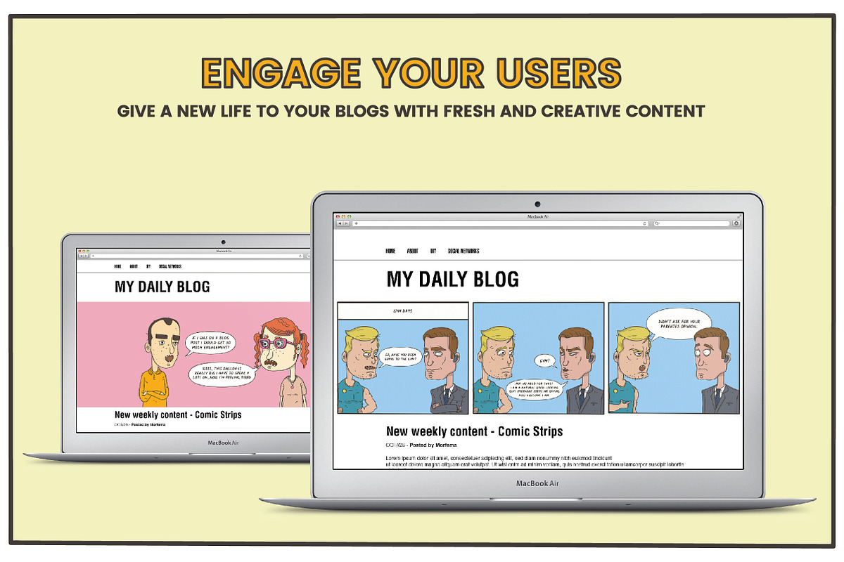 Comic Mator - Comic strips creator, a Person Illustration by Morfema (Photo 6 of 11)