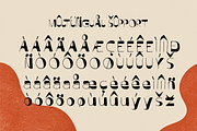 Melumo Experimental Display Typeface, a Sans Serif Font by Muksal Creative (Thumbnail 10 of 10)