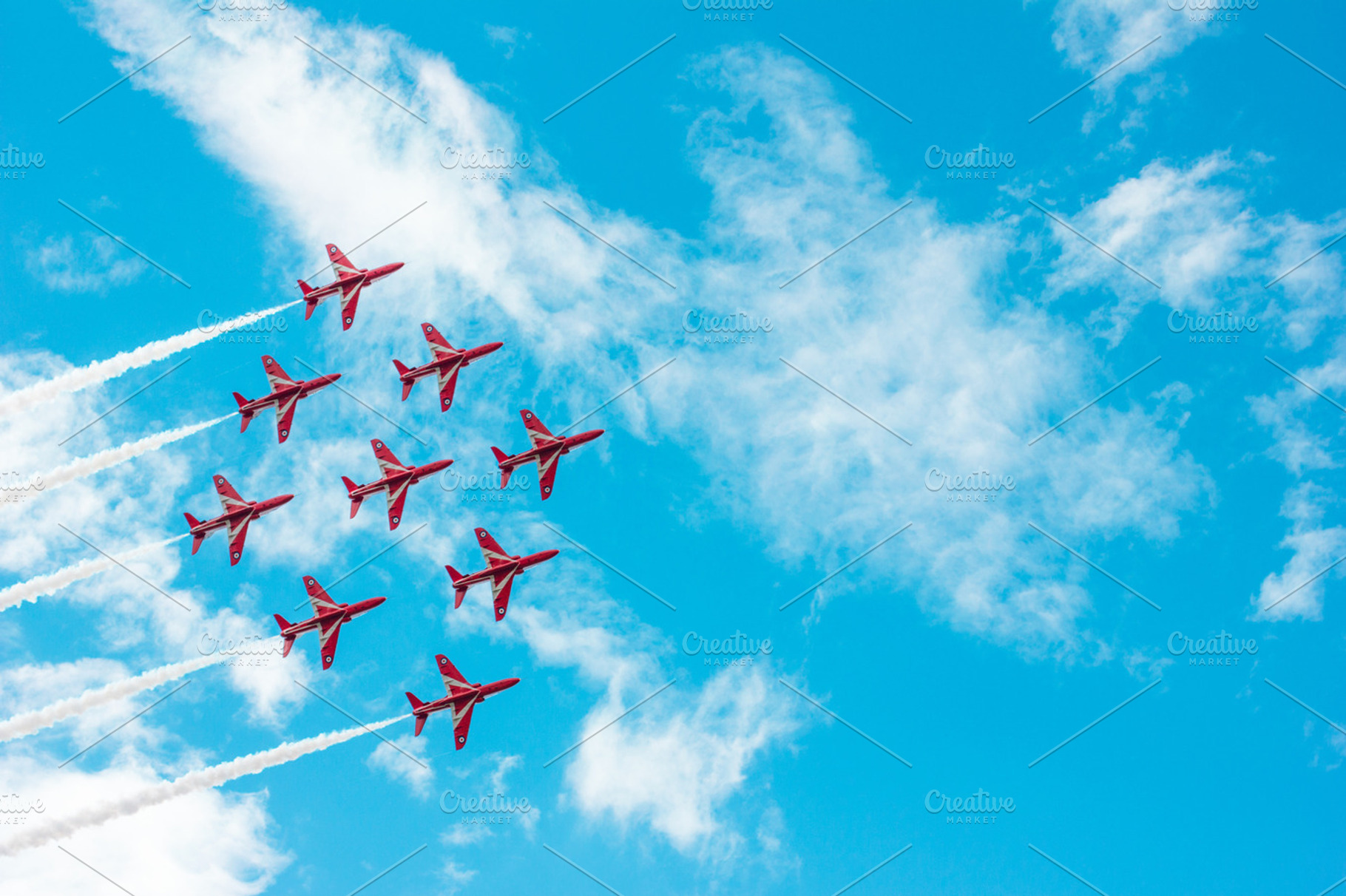 Airplane Tricks Stock Picture