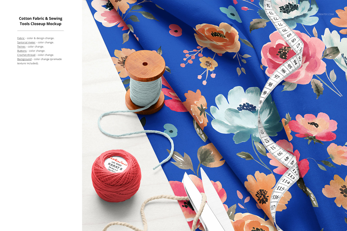 Fabric Factory v.7 Mockup Bundle, a Merchandise Mockup by creatsy5 (Photo 6 of 55)