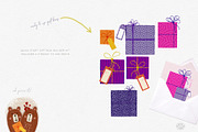 Gift Box Builder Kit for Procreate, a Brush Add-On by White Lane Studio (Thumbnail 4 of 8)