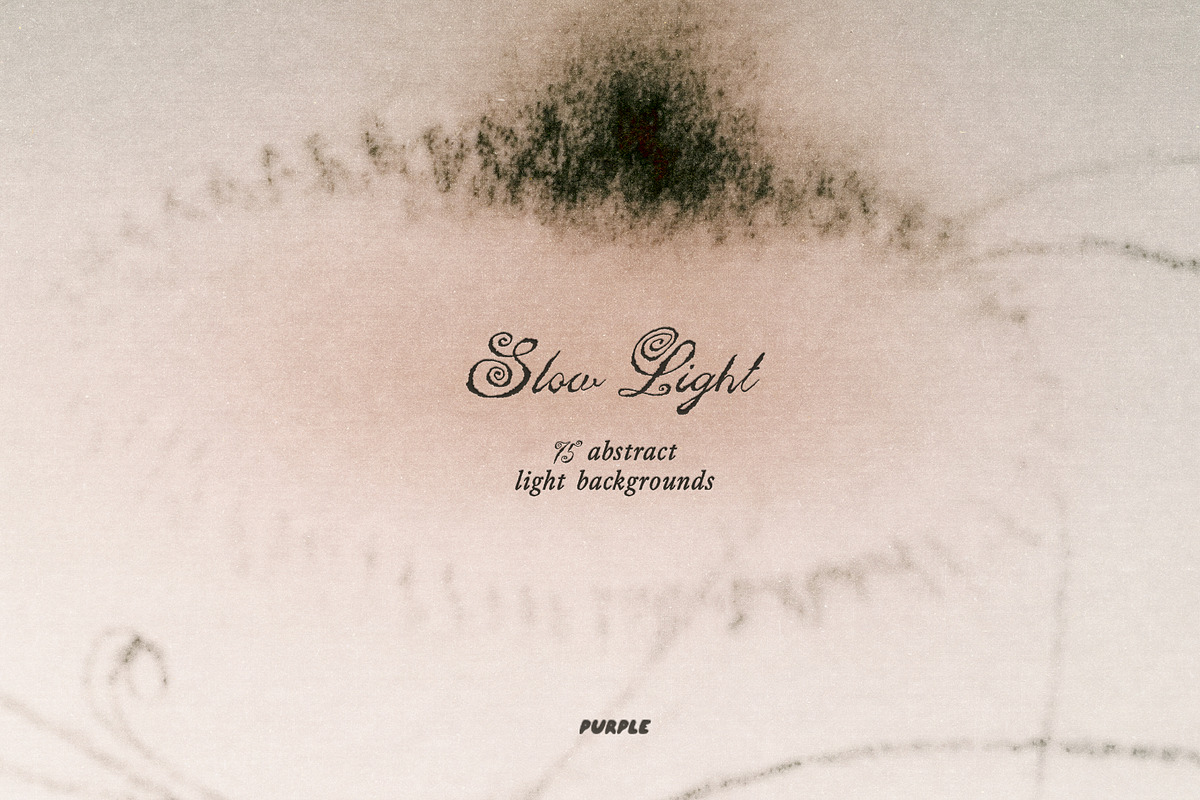 Slow Light: Abstract Backgrounds, a Background Graphic by Purple (Photo 9 of 9)