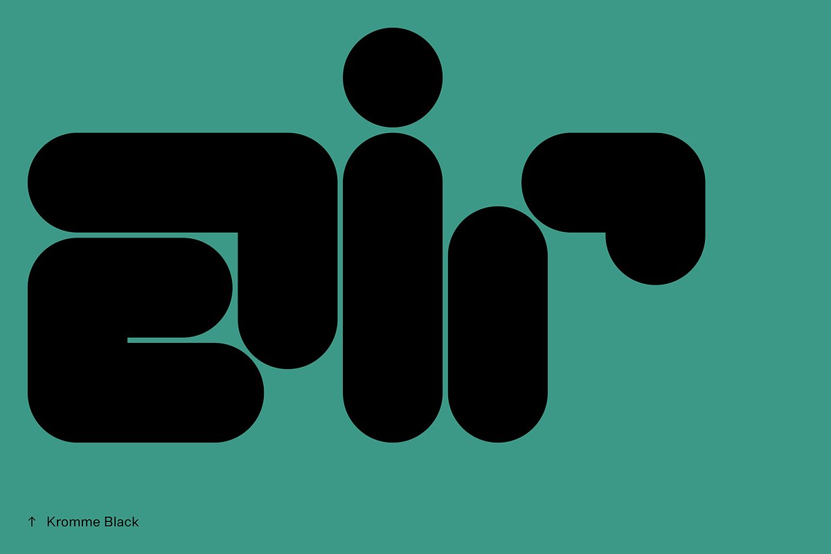 Kromme, a Sans Serif Font by Nameless Type Foundry (Photo 4 of 10)