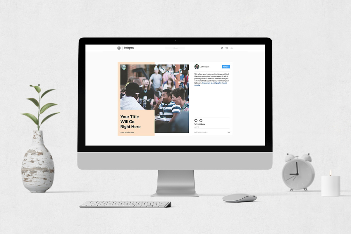 Events Instagram Posts, a Social Media Template by Social Corner Graphics (Photo 4 of 8)