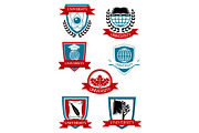 University emblems and symbols, a Solid Icon by Vector Tradition (Thumbnail 2 of 3)