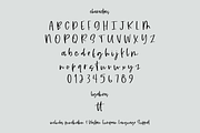 Chaotic Script, a Handwritten Font by Beck McCormick (Thumbnail 10 of 10)