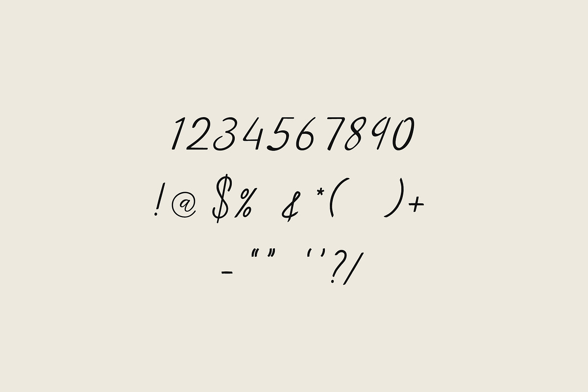 Thunderstone Handwritten Font, a Handwritten Font by UICreative (Photo 10 of 11)