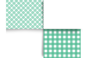 Mint Green Plaid Collection, a Pattern Graphic by Earley Bird Design Studio (Thumbnail 6 of 7)