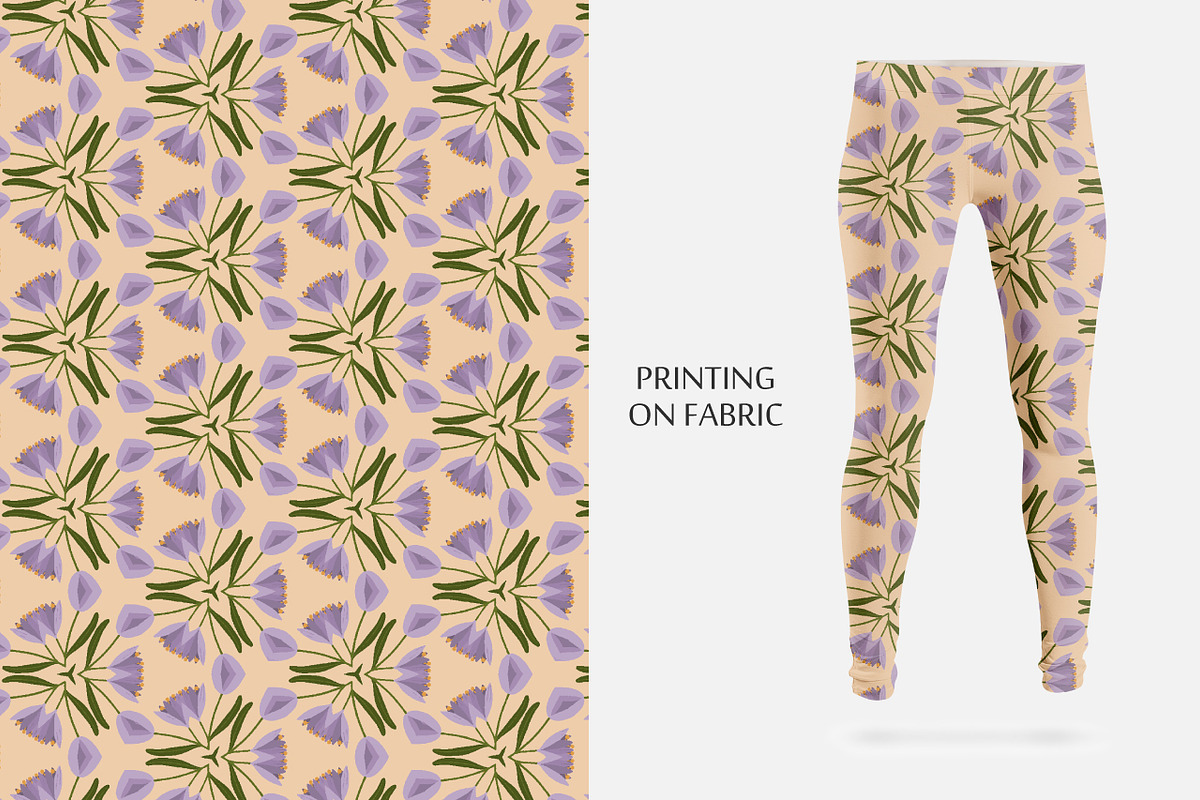 Pastel Seamless Patterns, a Pattern Graphic by BAGIRA | Studio (Photo 2 of 8)