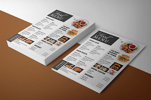 Restaurant Flyer Food Menu