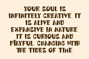 Culloth Playful Display Font, a Sans Serif Font by Maulana Creative (Thumbnail 5 of 7)