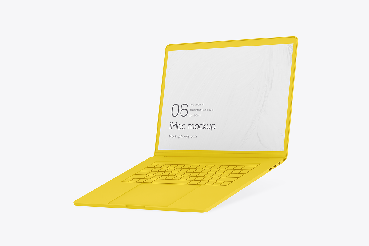 Macbook Pro Clay Mockups, a Books & Magazine Mockup by Mockupdaddy (Photo 1 of 16)