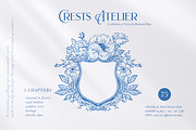Crests Atelier Collection, a Decorative Illustration by Backyard Rose (Thumbnail 1 of 14)