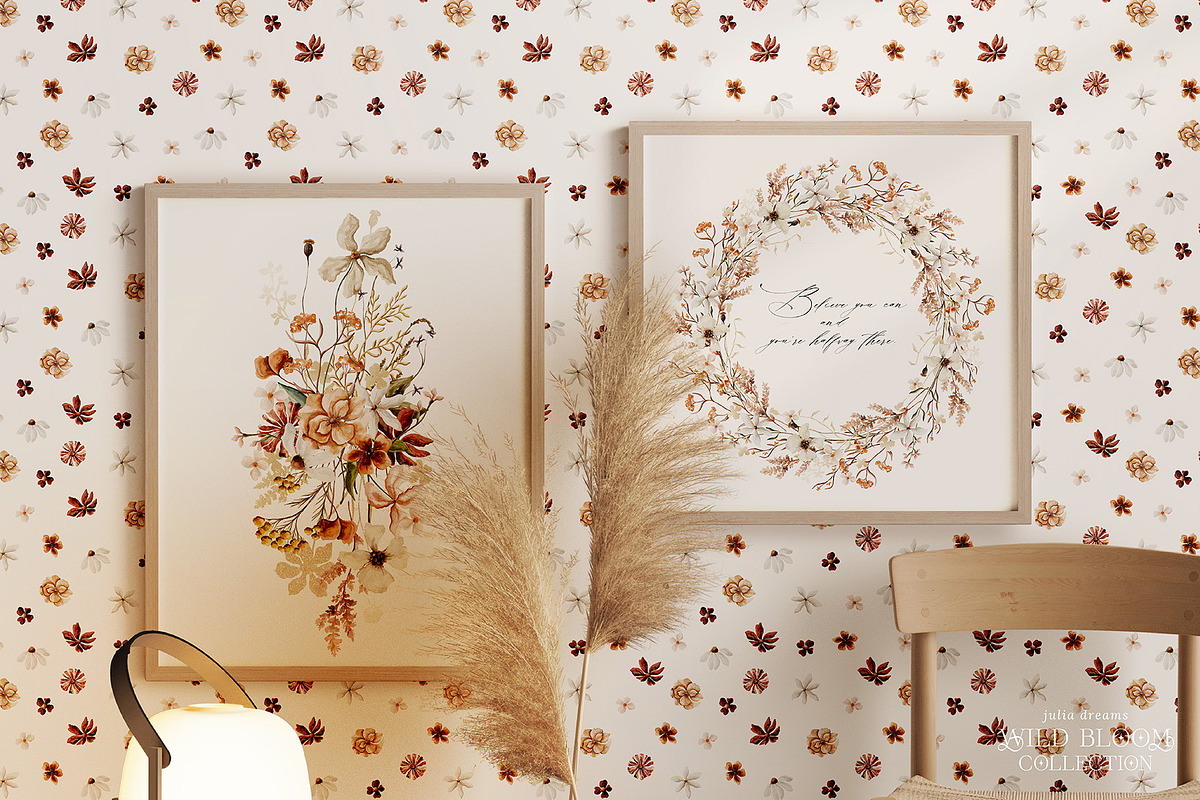 Wild Bloom Watercolor Collection, an Illustration by Julia Dreams (Photo 9 of 10)