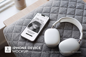 Elvora - iPhone Device Mockup