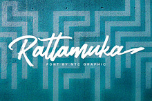 Rattamuka Brush Script Font