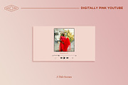 Digitally Pink Youtube Branding Kit, a Social Media Template by Tangerine Nation (Thumbnail 15 of 16)