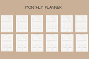 Planner Canva Templates Editable, a Flyer Template by Oskar Wantopi (Thumbnail 4 of 7)