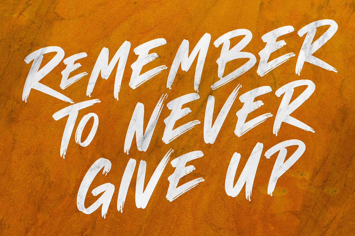 Magnum Ragnok - Urban Brush, a Handwritten Font by ErgibiStudio (Photo 10 of 10)