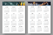 Calendar Set For 2026 To 2029 Years, a Stationery Template by ContestDesign (Thumbnail 2 of 6)