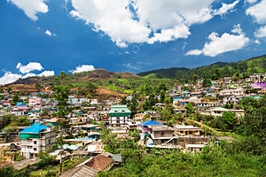Landscape of Munnar town, a Photo by saiko3p