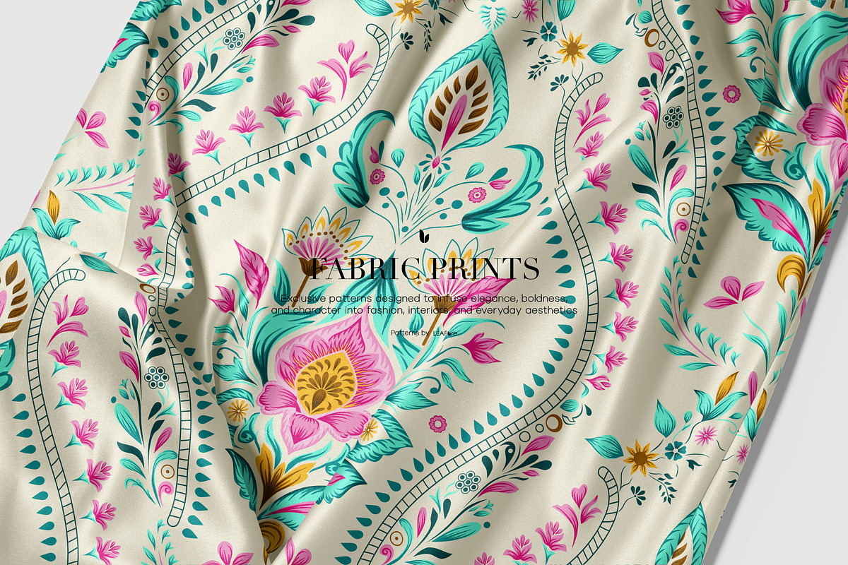 Herencia Traditional Patterns, a Pattern Graphic by LEAFure (Photo 7 of 10)