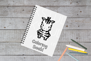 Zebra Procreate Stamp Brush Set