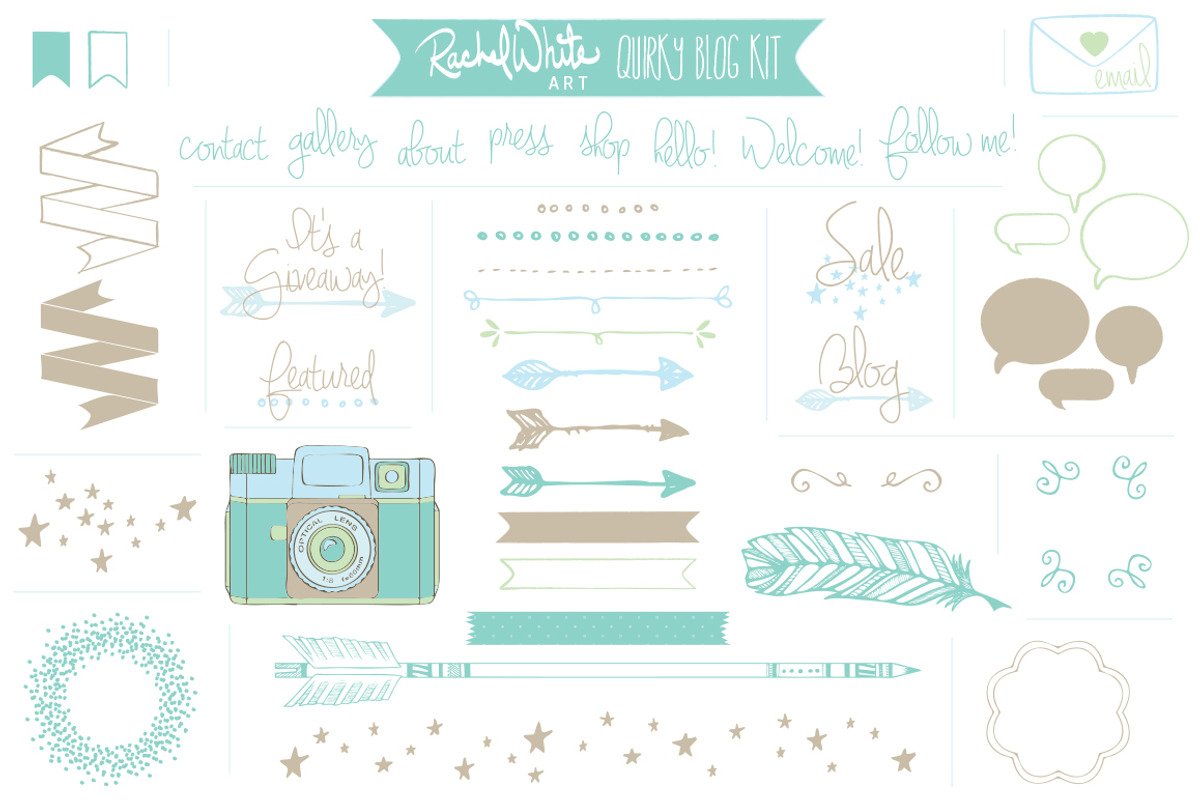 Best Seller Bundle, 12 Design Sets, an Illustration by Rachel White Art (Photo 2 of 14)