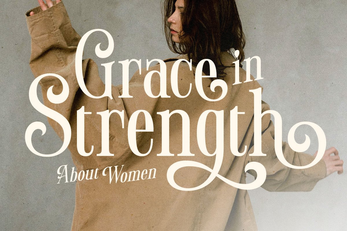 Manierlich – Elegant Serif Display, a Serif Font by Letterhend Studio (Photo 4 of 10)