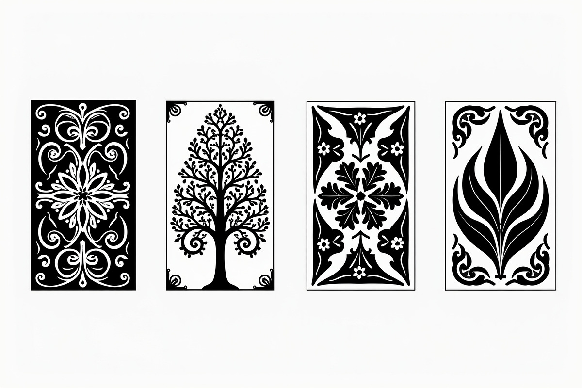 Decorative Laser Design Set, an Illustration by musafir_fashion (Photo 3 of 9)