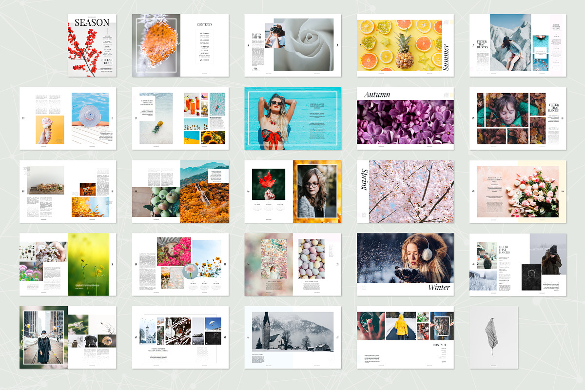SEASON Travel / Photography Magazine, a Magazine Template by Wolfgang Design (Photo 8 of 11)
