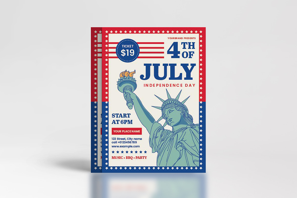 4th July Flyer, a Flyer Template by BrandPacks (Photo 4 of 7)