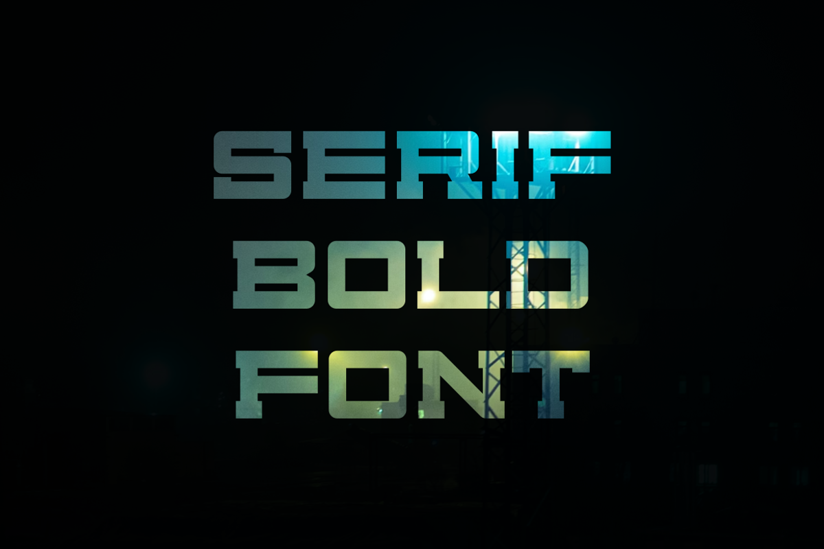 Boxwiz Foul - Font, a Serif Font by artchiles_design (Photo 2 of 5)