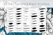 Inky Business Ink & Wash Procreate, a Brushes & More by DeloresArt (Thumbnail 2 of 12)