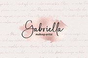 Stillness Handwritten Script Font, a Script Font by savanamm design (Thumbnail 4 of 8)