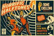 Horrific Halftones for Affinity, a Brush Add-On by RetroSupply Co. (Thumbnail 1 of 21)