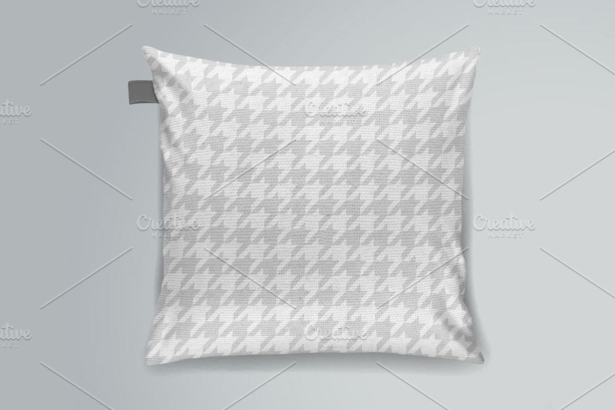 Gray set of seamless fabric patterns, a Pattern Graphic by ExpressShop (Photo 2 of 9)