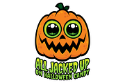 All Jacked Up on Halloween Candy, a Seasonal Illustration by Schwegel Illustration (Thumbnail 3 of 3)