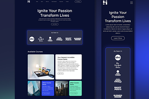 Hudson Kajabi Theme (NEW FOR 2025), a Websites & App Template by Regent Parkette