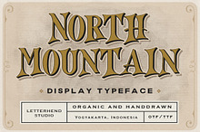 North Mountain - Display Typeface