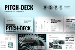 Minimal Pitch-Deck Presentation, a Presentation Template by Slide-Agency