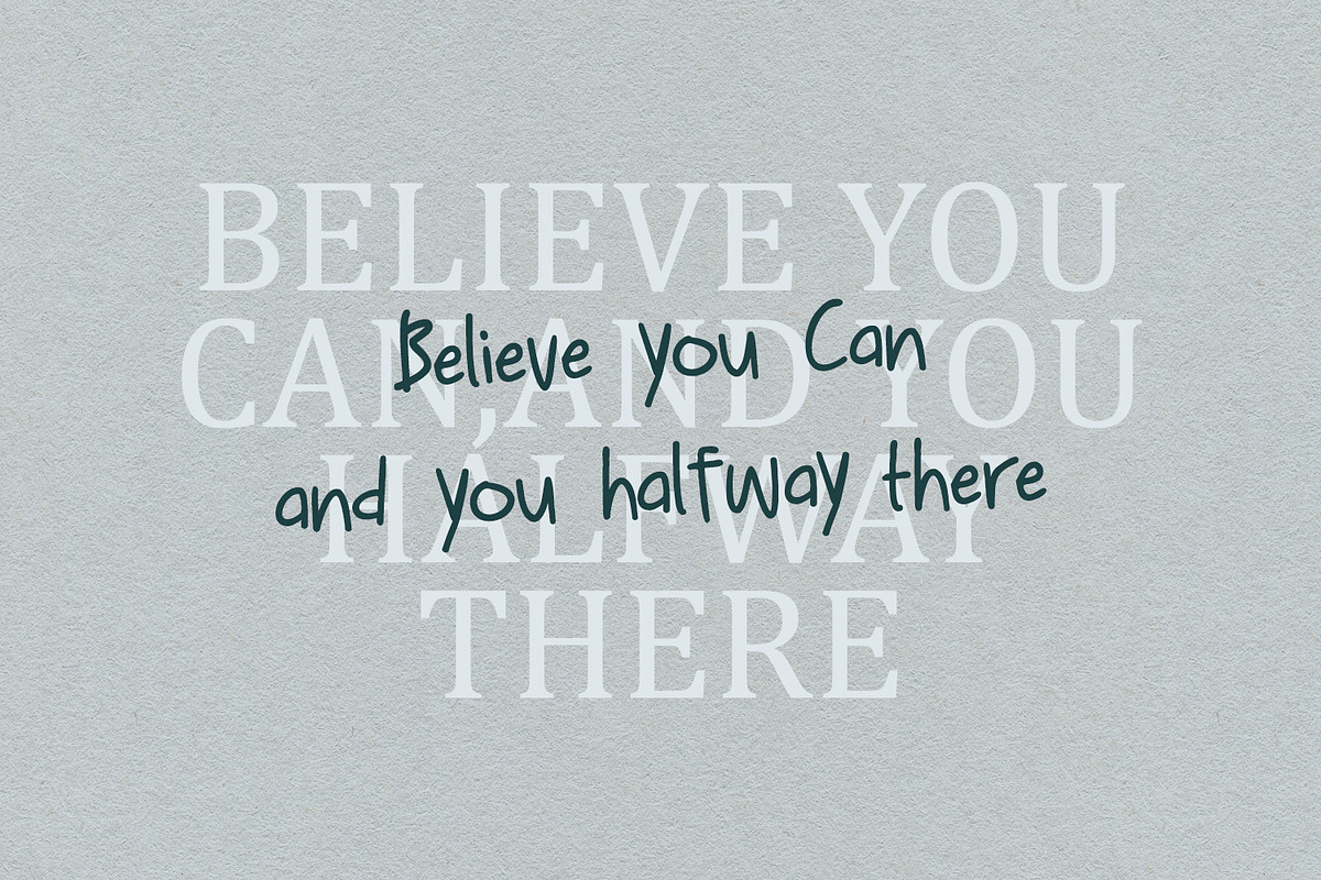 Barly Tengho Charming Casual Font, a Handwritten Font by Maulana Creative (Photo 4 of 6)