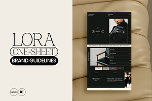 LORA — One-Page Brand Guidelines