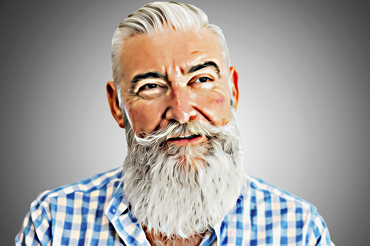 Retro Oil Portrait Photoshop Action, an Action Add-On by Studio Retouch (Photo 3 of 10)