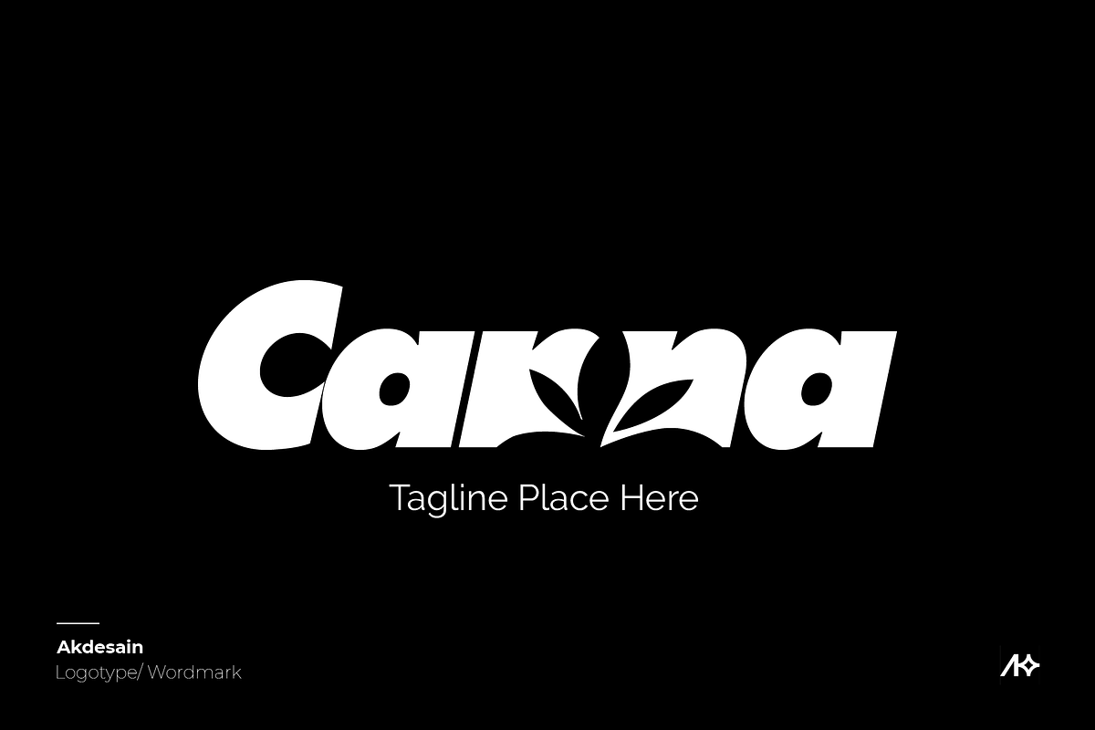 Canna Wordmark Logo, a Branding & Logo Template by Akdesain