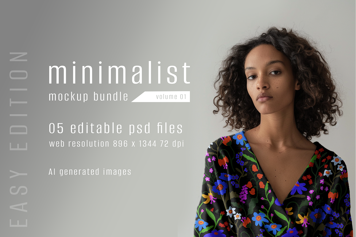 Minimalist mockup bundle - Vol 01, an Apparel Mockup by Apparel Mockups (Photo 1 of 4)