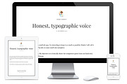 Vienna Typography Wordpress Theme, a WordPress Template by D2T Studio (Thumbnail 2 of 2)